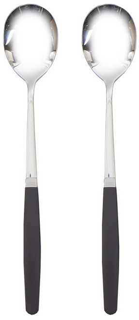 라온누리 픽미 컬러 베이직 성인 숟가락, 초코, 단품, 2개