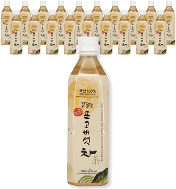 정남진장흥농협 갓맑은 표고버섯차, 500ml, 20개입