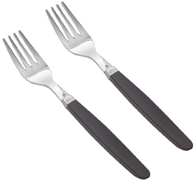 라온누리 픽미 컬러 베이직 아동 포크만, 초코, 2개