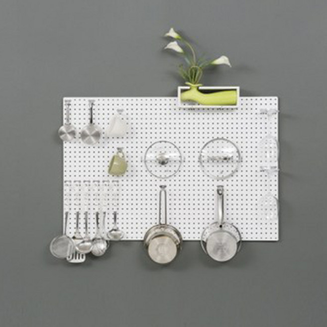 타공판닷컴 인테리어 원형 타공판 500 x 900 cm, 1개, 화이트