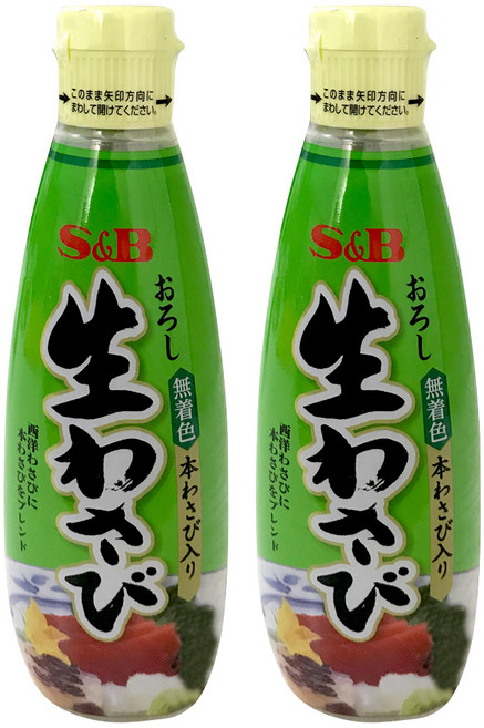 에스앤비 오로시 생와사비, 310g, 2개