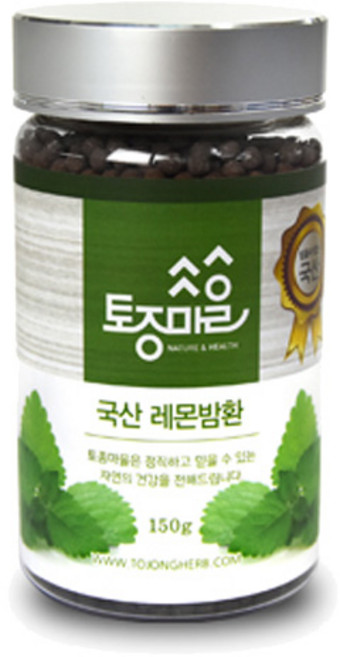 토종마을 국산 레몬밤환, 150g, 1개