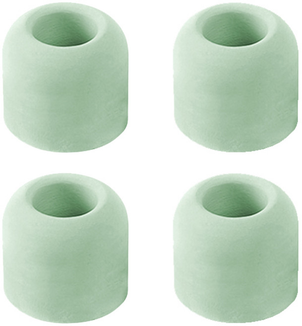 블럭마트 규조토 칫솔꽂이 원형, 민트, 4개