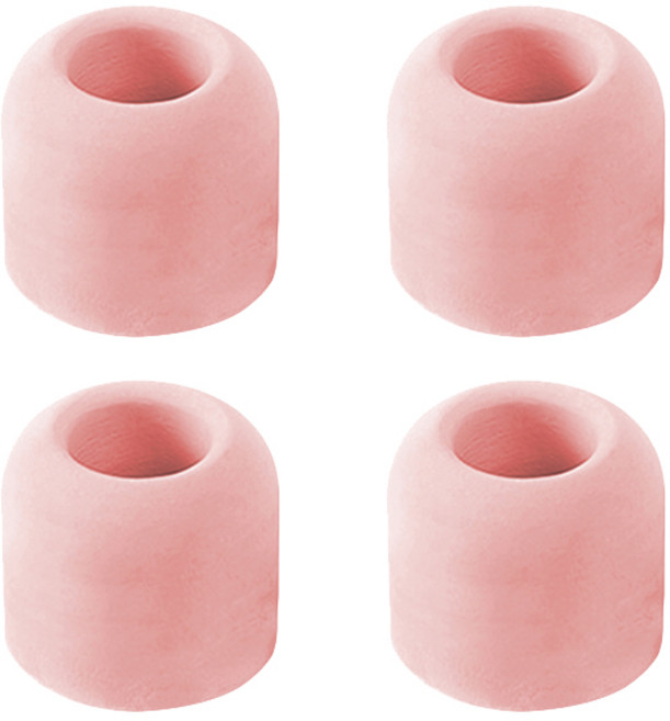 블럭마트 규조토 칫솔꽂이 원형, 핑크, 4개