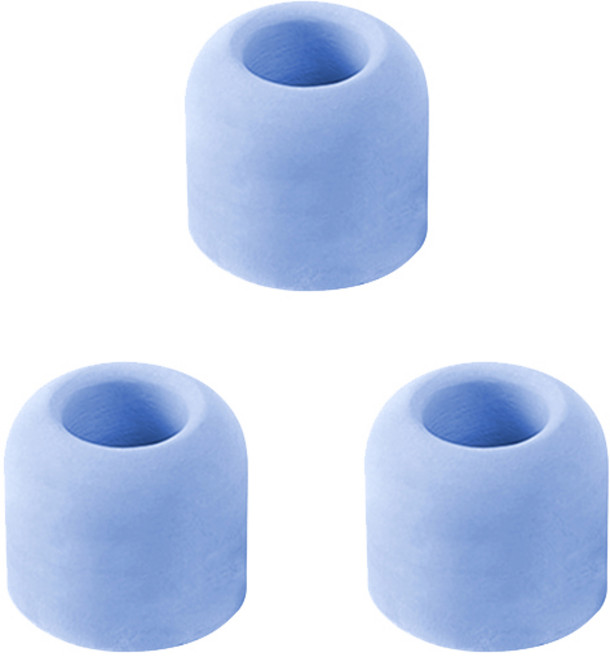 블럭마트 규조토 칫솔꽂이 원형, 블루, 3개