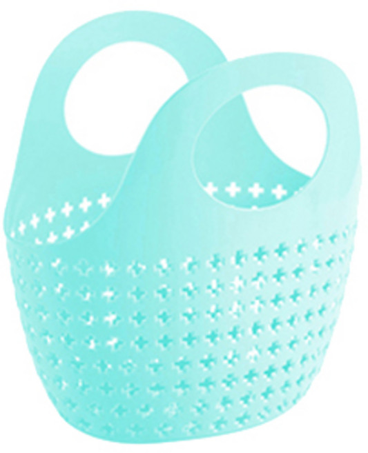 블럭마트 욕실 물빠지는 목욕 바구니 가방, 랜덤 발송