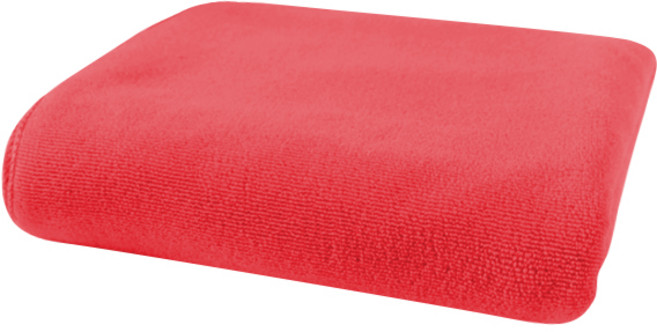 블럭마트 빠른흡수 심플단색 비치타월 140 x 70 cm, 레드, 1개