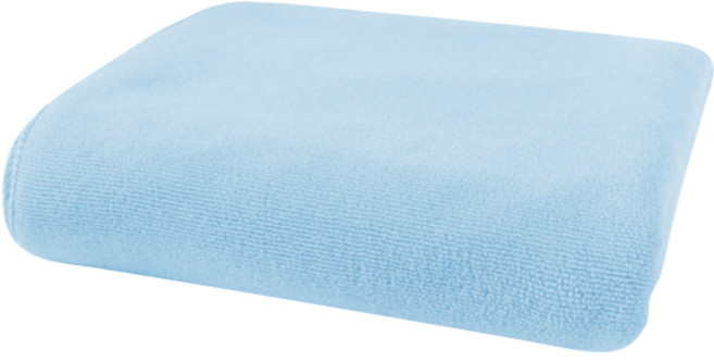 블럭마트 빠른흡수 심플단색 비치타월 140 x 70 cm, 스카이블루, 1개