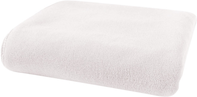 블럭마트 빠른흡수 심플단색 비치타월 140 x 70 cm, 화이트, 1개