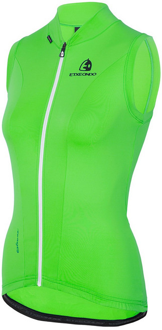 에띠엔도 여성용 엔추나 민소매 자전거 져지