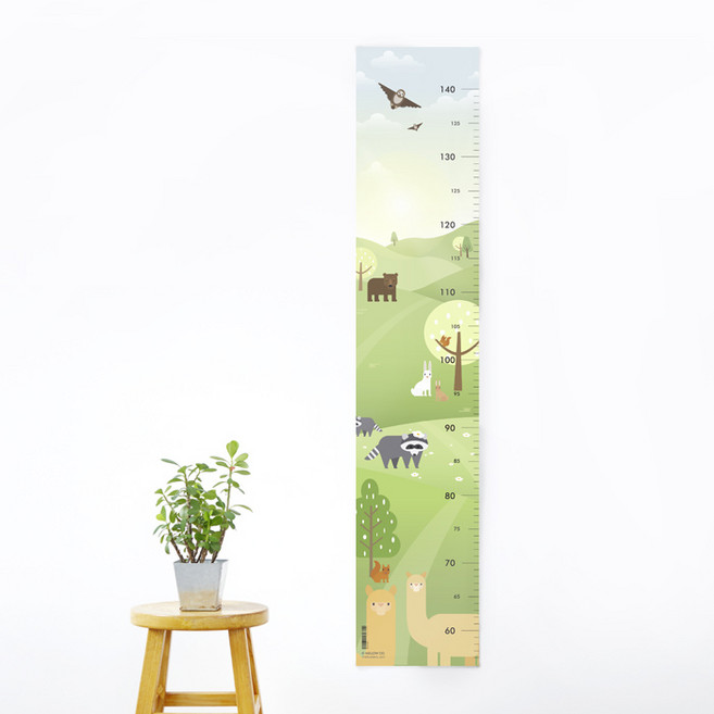 Mellow 키재기스티커, 초원 친구들