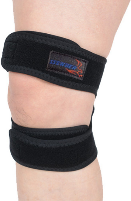 쎈버 X형 무릎보호대, 혼합 색상, 1개