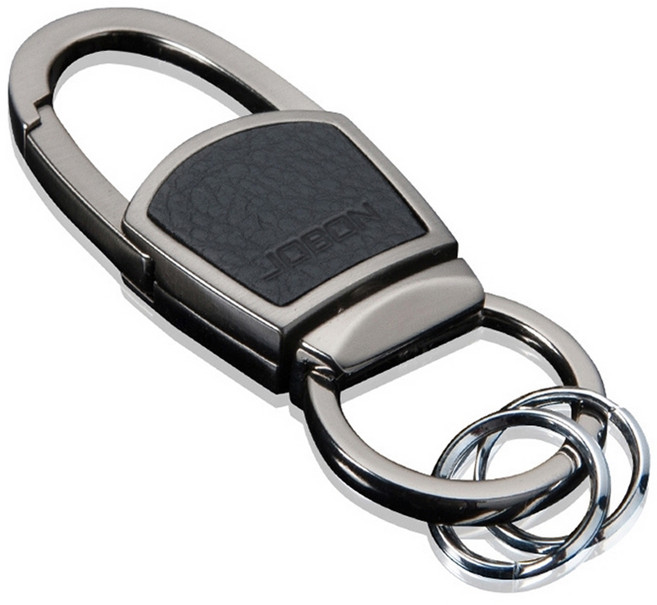조본 CarStory KR-1003 프리미엄 키링, 1개, 크롬블랙