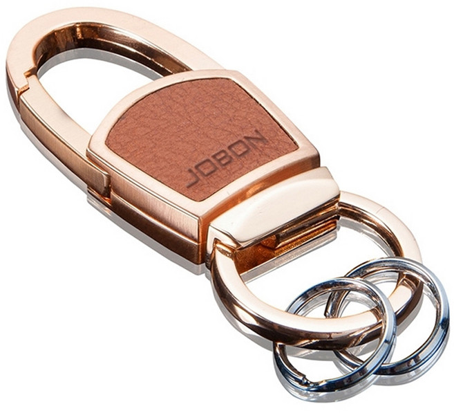 조본 CarStory 프리미엄 키링 로즈골드 KR-1003, 1개