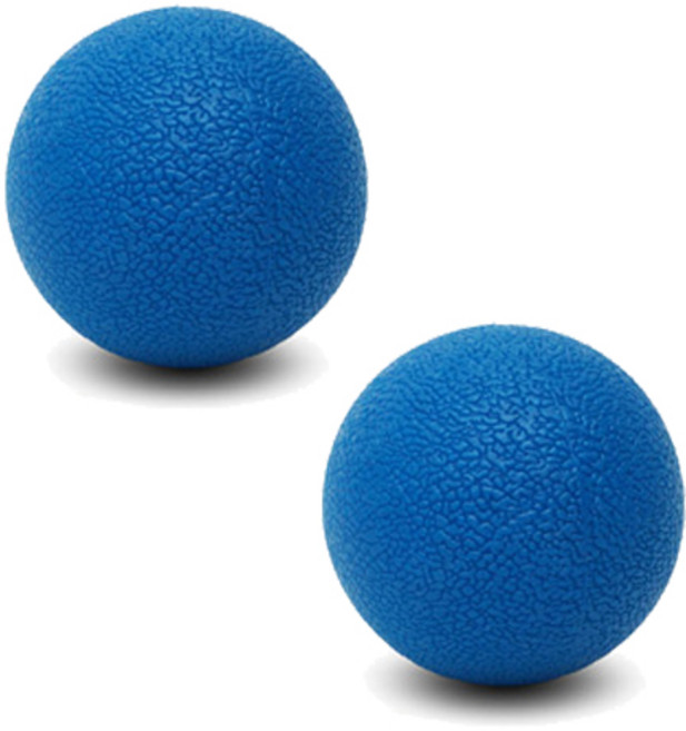 싱글 마사지볼, 블루, 2개