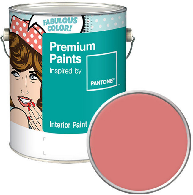 노루페인트 팬톤 내부용 실내벽면페인트 저광 4L, 16-1624 Lantana, 4000ml, 1개