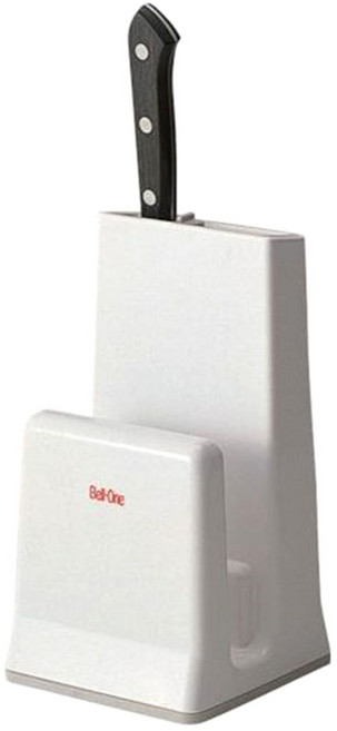 아스벨 칼꽂이겸 도마보관함 0684, 혼합색상, 1개