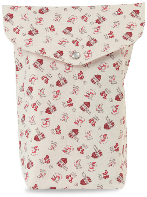 루솔 기저귀파우치 세로 타입, 큐티 돌스 핑크