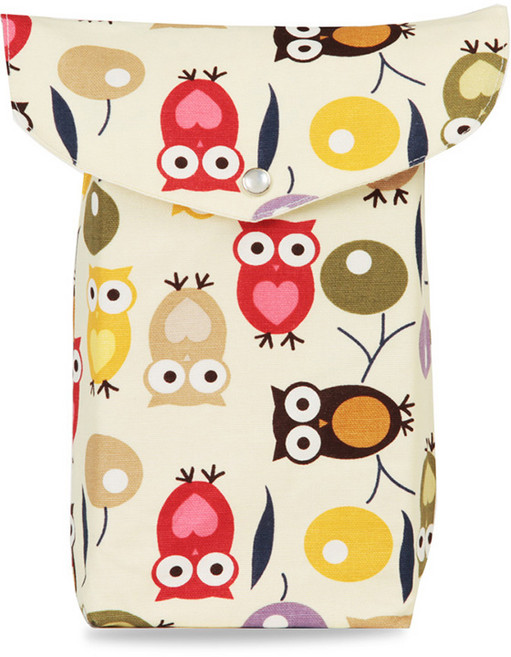 루솔 기저귀파우치 세로 타입, 큰 눈 부엉이