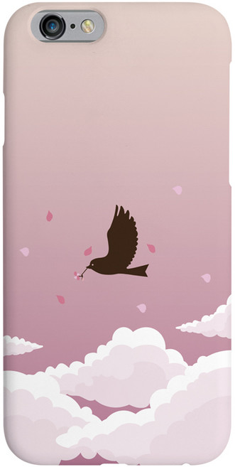 오씨 봄 구름 새 휴대폰 슬림 하드 케이스