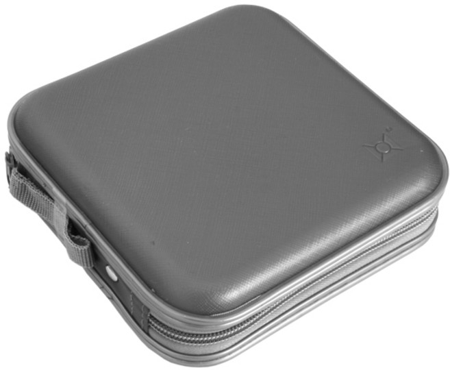 노트케이스 40매 수납 CD 케이스, NCD-4001(그레이), 1개