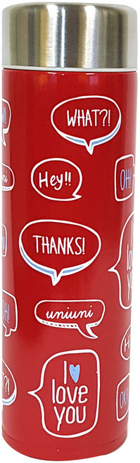 오슬로 모던 클래식 컬러 텀블러, 레드, 300ml, 1개