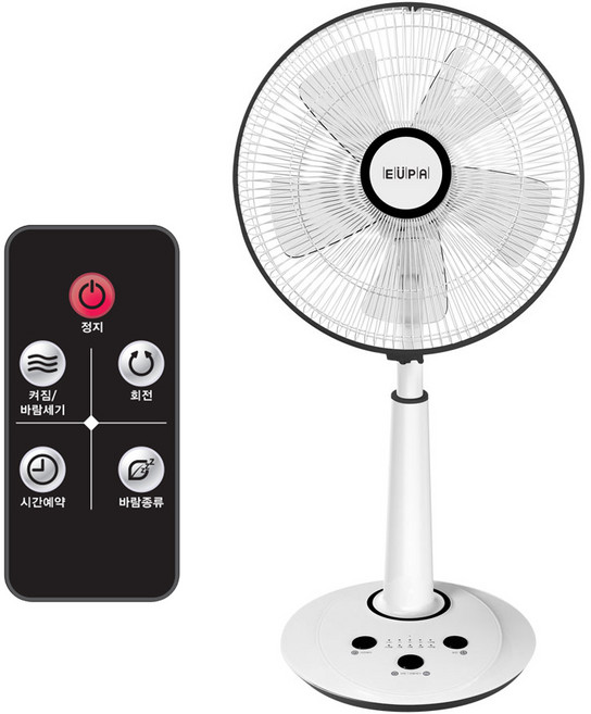 유파 초미풍 발터치 리모컨선풍기, TSK-3528CR