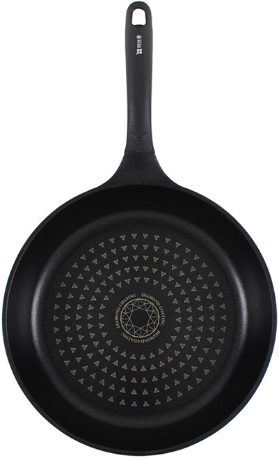 러브송 스타일 주물 인덕션 후라이팬, 28cm, 1개