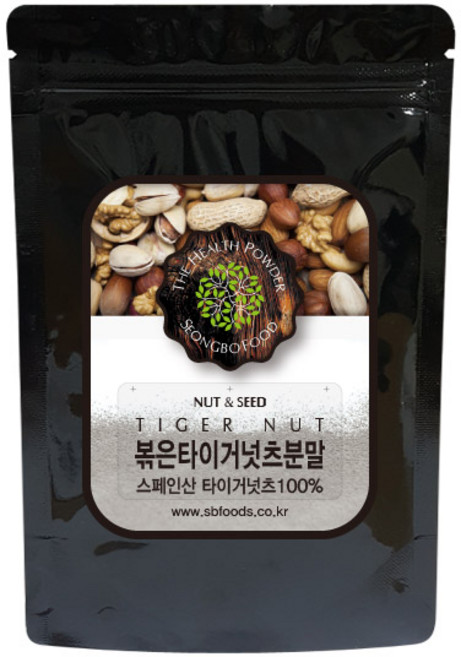 성보식품 볶은 타이거넛츠 분말 스페인산, 600g, 1개