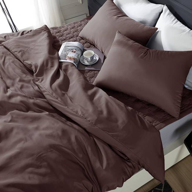 보드래 순면 이불커버, 에스프레소