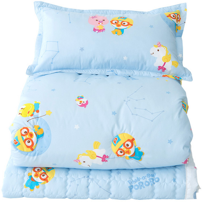 시은데코 뽀로로 별 알러지케어 유아이불세트, 블루