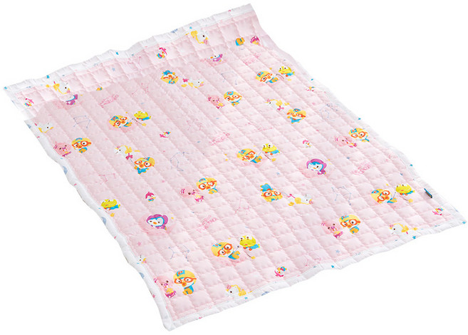 시은데코 뽀로로 별 알러지케어 유아패드, 핑크