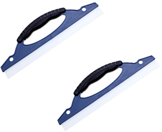 블럭마트 차량용 다용도 실리콘 스크래퍼 유리닦이, 2개