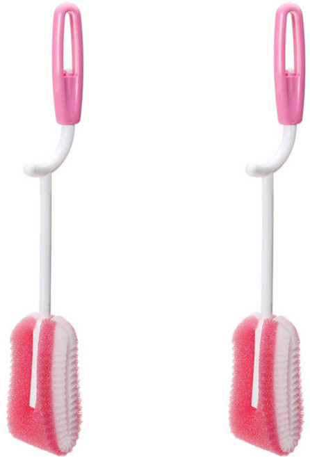 유하우스 회전형 필터폼 병솔, 혼합색상, 2개