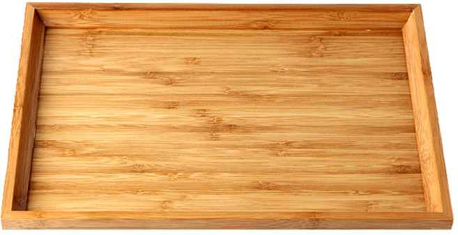 트리 대나무 사각 쟁반, 1개