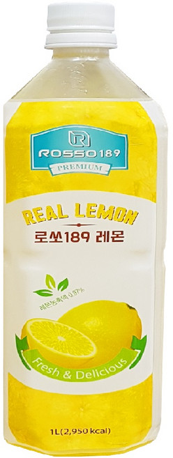 파낙스 로쏘 189 레몬 음료베이스, 1L, 1개