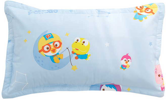 시은데코 뽀로로 별 알러지케어 베개커버, 블루