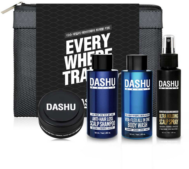 다슈 에브리웨어 스타일링 키트 세트, 1세트, 50ml