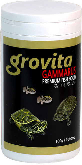 그로비타 감마루스 거북이 사료, 1L, 1개