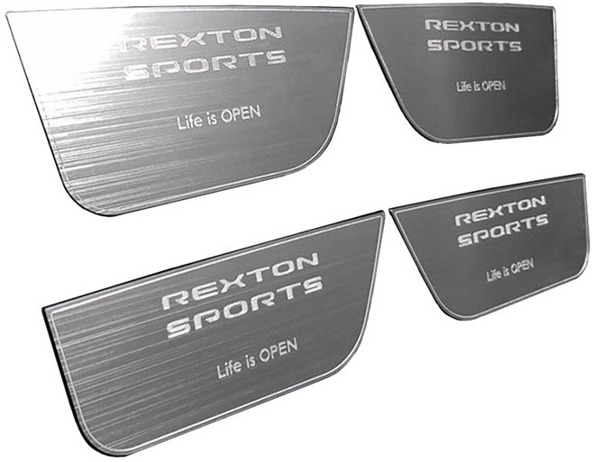 엑스원 메탈 도어포켓 스포츠 메탈색상, 렉스턴 스포츠