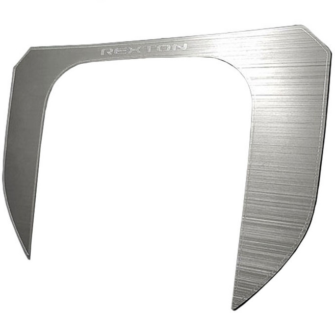 CAIMAN 렉스턴 스포츠 메탈 플레이트, 기어