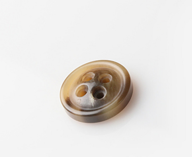 HR大鈕扣 Doochangi鈕扣 30mm, 深米色, 12入