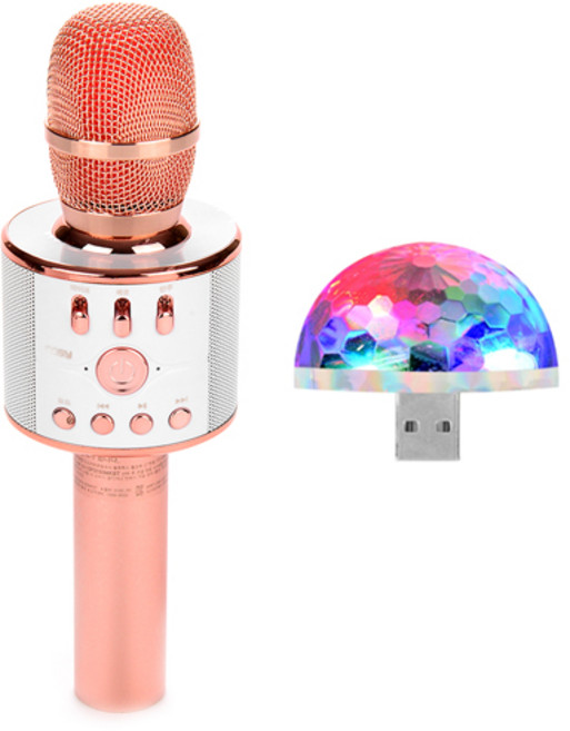 코시 웨이브 블루투스 마이크 + USB 네온라이트, SP3253MKBT