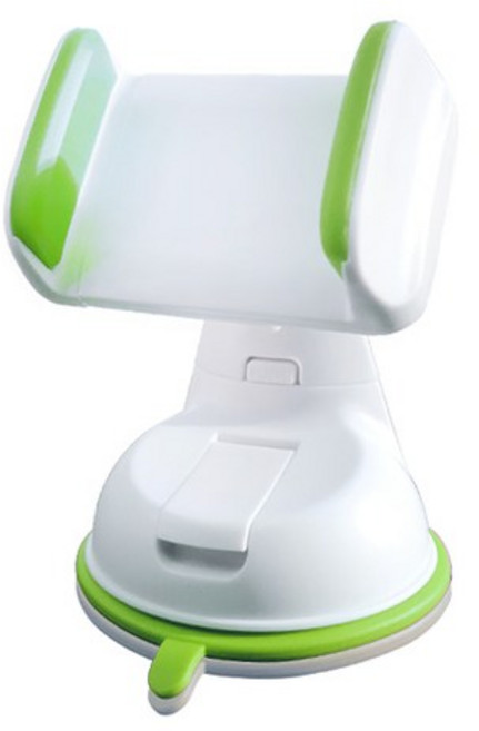 VILCA 마이티 흡착판 거치대, 1개, 화이트그린