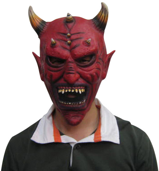 파티복닷컴 호랑이도깨비 가면 ROMK136, 혼합 색상, 1개