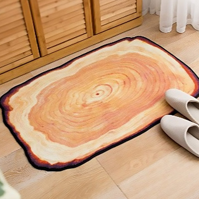 더자카 우드 나이테 발매트 XL, G113ZHCF105, 1개