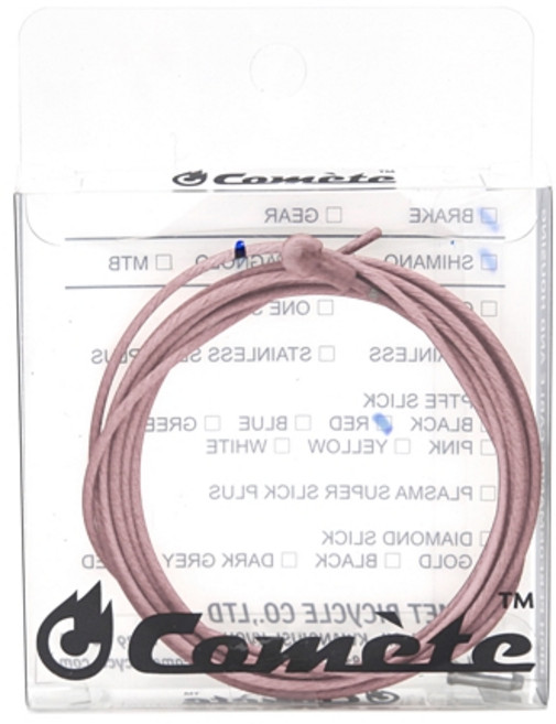 Comete 테프론 슬릭 브레이크 속선 핑크 로드 시마노, 1개