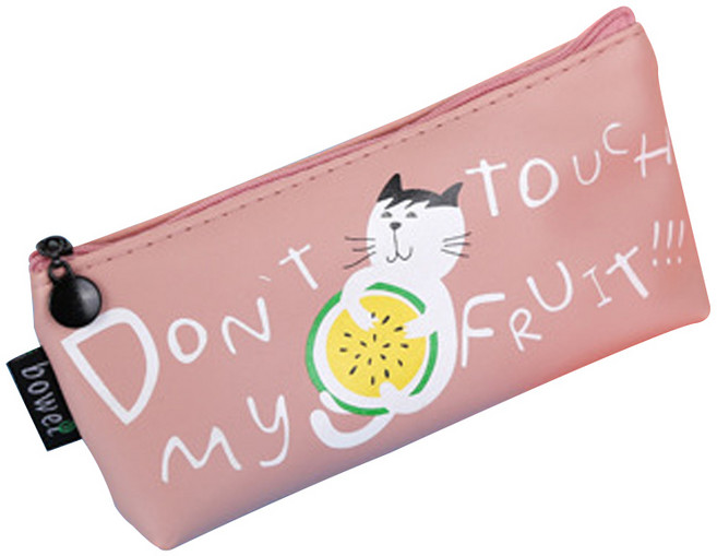 필립로지스틱 캣츠 플레이 연필 케이스, 핑크, 1개