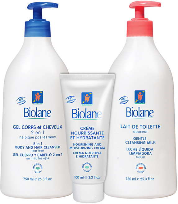비올란 육아필수품 2in1 바디 앤 헤어 클렌져 750ml + 젠틀밀크 페이스앤바디로션 750ml + 영양보습 페이스크림 100ml, 1세트