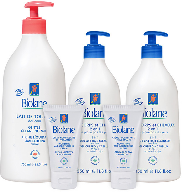 비올란 육아필수품 2in1 바디 앤 헤어 클렌져 350ml x 2p + 젠틀밀크 페이스앤바디로션 750ml + 영양보습 페이스크림 50ml x 2p, 1세트